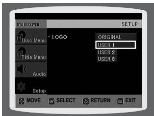 SAMSUNG HTQ45T-XAC - To select one of the 3 wallpaper settings you've made - 4