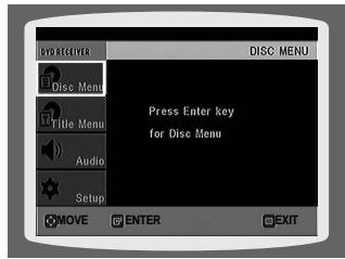 SAMSUNG HTQ45T-XAC - Using Disc Menu - 2