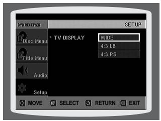 SAMSUNG HTTQ85T-XAC - Setting TV Screen type - 5