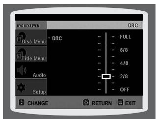 SAMSUNG HTTQ85T-XAC - Setting the DRC (Dynamic Range Compression) - 5