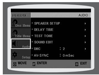 SAMSUNG HTTQ85T-XAC - Setting the Delay Time - 3