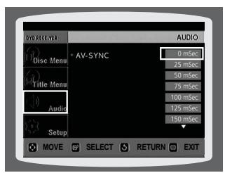 SAMSUNG HTTQ85T-XAC - AV SYNC Setup - 4