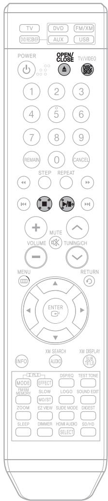 SAMSUNG HTTQ85T-XAC - Selecting a Disc in the Disc changer - 1