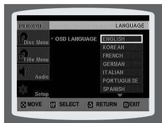SAMSUNG HTTQ85T-XAC - Setting the Language - 6
