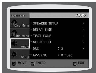 SAMSUNG HTTQ85T-XAC - Method 1 When adjusting the audio quality using the setup screen - 2