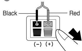 SAMSUNG HTX40T-XAC - Connecting the Speakers - 2