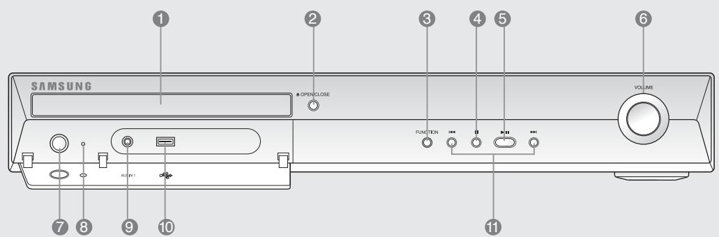 SAMSUNG HTX40T-XAC - Front Panel - 1