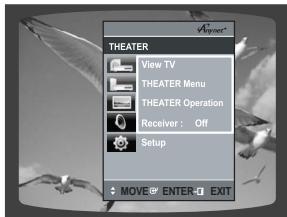 SAMSUNG HTX40T-XAC - If you select the THEATER - 1
