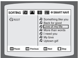SAMSUNG HTX40T-XAC - Moving Directly to a Scene/Song - 17