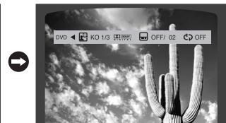 SAMSUNG HTX40T-XAC - Press the INFO button. - 3