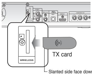 SAMSUNG HTX40T-XAC - When you have Purchased the Wireless Receiving Module (SWA-3000) - 2