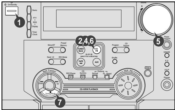 SAMSUNG MAX-ZL65 - To replay the CD/MP3-CD - 3