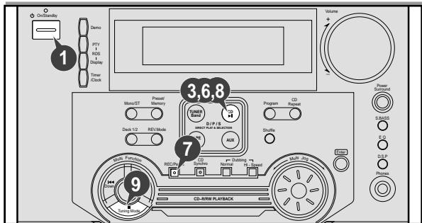 SAMSUNG MAX-ZL65 - Recording a Compact Disc - 1