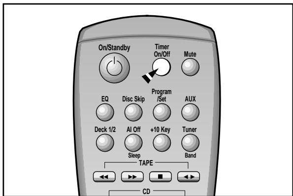 SAMSUNG MAX-ZL65 - Cancelling the Timer - 1
