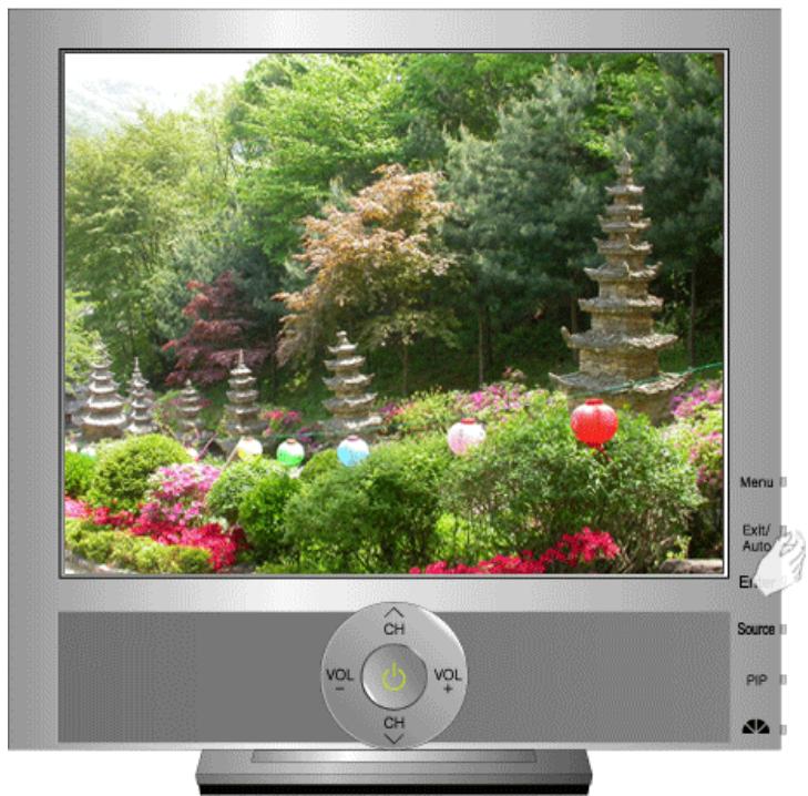 SAMSUNG SYNCMASTER 192MP - Adjusting Your LCD Monitor User Controls - 1