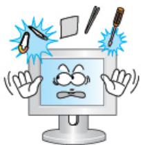 SAMSUNG SYNCMASTER 192MP - Never insert anything metallic into the monitor openings. - 1