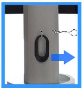 SAMSUNG SYNCMASTER 204B - Pivot Stand / Sliding Stand - 2
