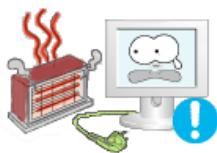 SAMSUNG SYNCMASTER 204B - Keep any flammable objects such as candles, insecticides or cigarettes away from the product. - 1