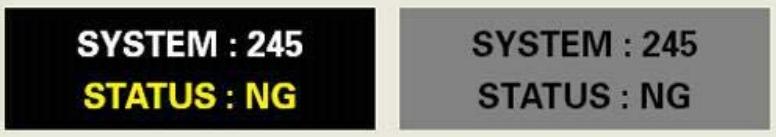 SAMSUNG SYNCMASTER 214T - Change the Color Information periodically (Use 2 different colors). - 2