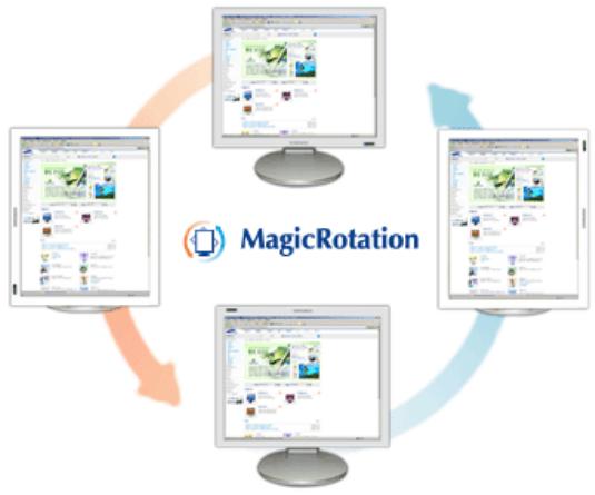 SAMSUNG SYNCMASTER 214T - What is MagicRotation? - 1