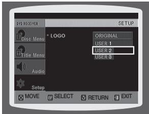 SAMSUNG HT-X810 - TO SELECT ONE OF THE 3 WALLPAPER SETTINGS YOU'VE MADE - 2