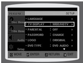 SAMSUNG HT-X810 - SETTING TV SCREEN TYPE - 1