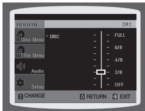SAMSUNG HT-X810 - SETTING THE DRC (DYNAMIC RANGE COMPRESSION) - 2