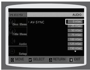 SAMSUNG HT-X810 - SETTING THE AV SYNC - 2