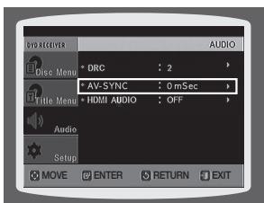 SAMSUNG HT-X810 - SETTING THE AV SYNC - 1