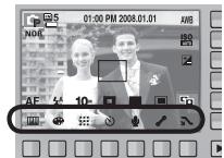 SAMSUNG SASMUNG NV24 HD - When Using the Camera for the First Time : Smart button - 5