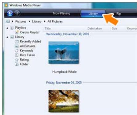 SAMSUNG SPF-105V - Adding Photos to the Library - 4