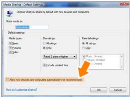 SAMSUNG SPF-105V - Sharing Settings for Accepting Connections from Your Photo Frame - 7