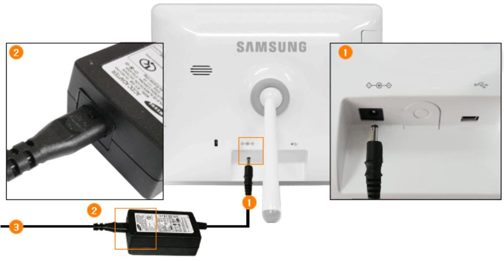 SAMSUNG SPF-83H - Power - 1