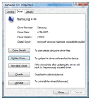 SAMSUNG SYNCMASTER 923NW - Microsoft® Windows Vista™ Operating System - 17