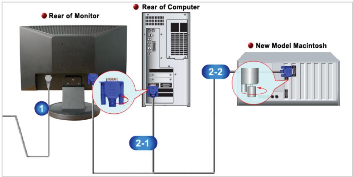 SAMSUNG SYNCMASTER 923NW - Rear - 4
