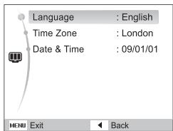 SAMSUNG WB5000 - Mise en route de l'appareil - 1