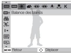 SAMSUNG WB5000 - Sélection des options - 1