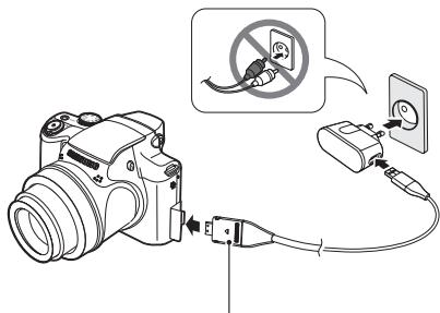 SAMSUNG WB5000 - Charging the battery - 1