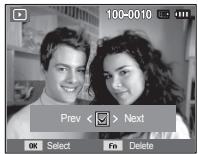 100-0010 Prev < > Next OK Select fn Delete