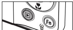 Diagram showing a device with labeled buttons and icons, including 'Fn' and a plant symbol