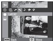SAMSUNG ES25 - Rotating an image - 3