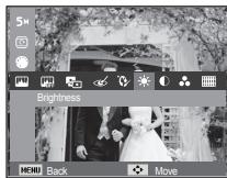 5M Brightness MENU Back Move