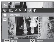 SAMSUNG ES25 - Rotating an image - 5