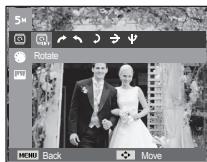 SAMSUNG ES25 - Rotating an image - 1