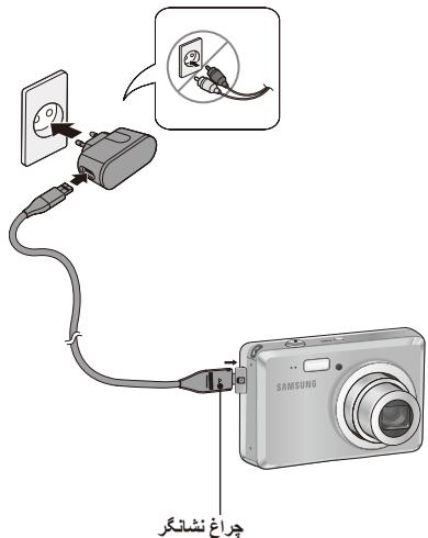 SAMSUNG ES55-GREY - شارز کردن باتری - 1