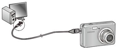 SAMSUNG ES55-GREY - Mentransfer file ke PC (Windows) - 1