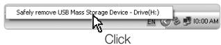 SAMSUNG IT100 SILVER - Transferring files to a PC (Windows) - 3
