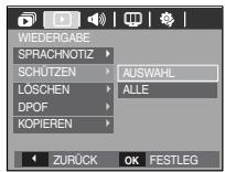 SAMSUNG L110-RED - ■ So schützen Sie die Bilder - 1