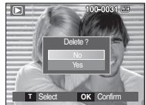SAMSUNG L110-RED - ■ Deleting images - 1