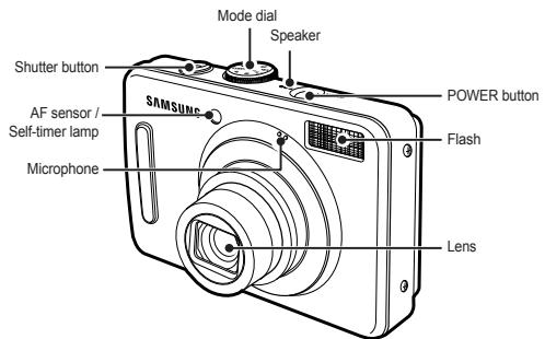 SAMSUNG L310W â€“ PINK - Identification of features / Contents of camera - 2
